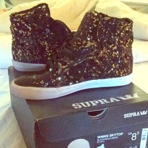 Supra x A-Morir Women’s Skytop Sequin Shoes